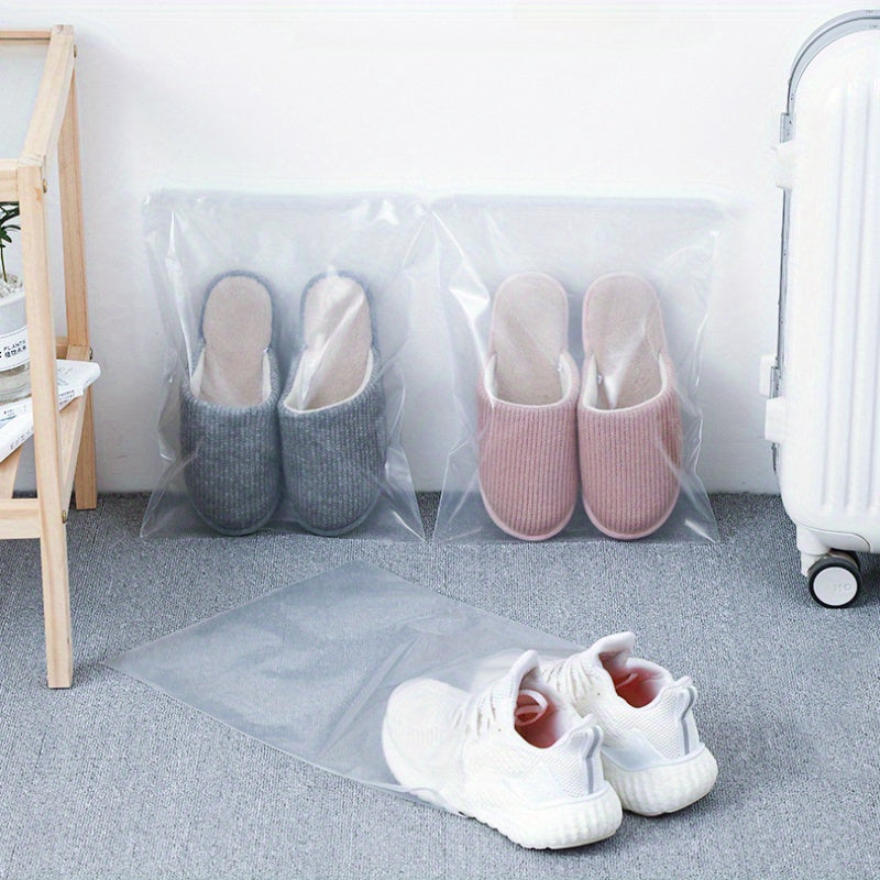 Set of 10 Shoe Storage Bags, Durable And Dust-Resistant, Ideal for Travel with Zippers, And Moisture-Resistant Sealed Covers, Perfect for Organizing Shoes at Home
