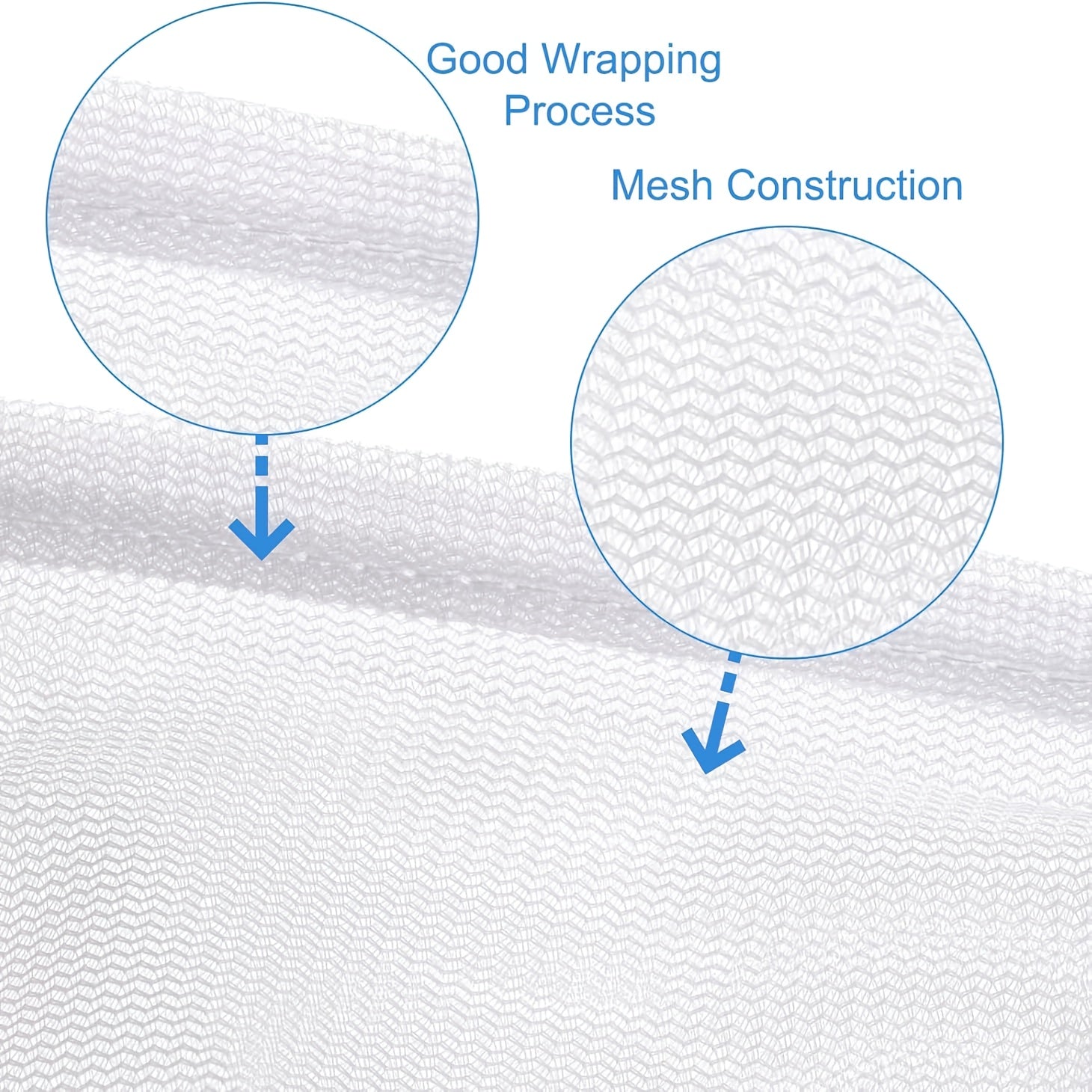 Shoe Washing Machine Bag, 2 Pack Honeycomb Mesh Laundry Bag with Zipper for Sneakers, Running Shoes, Sock, Bras, Delicates and Toys