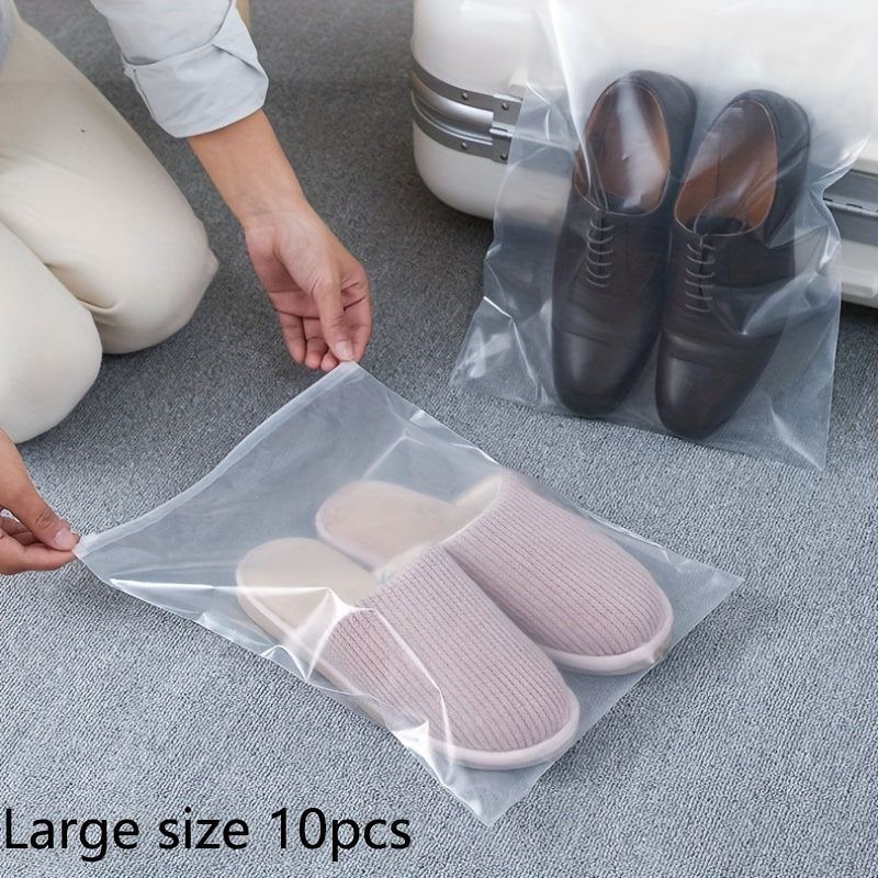 Set of 10 Shoe Storage Bags, Durable And Dust-Resistant, Ideal for Travel with Zippers, And Moisture-Resistant Sealed Covers, Perfect for Organizing Shoes at Home