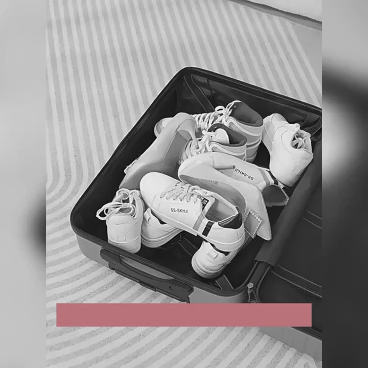 10pcs Set Hanging Shoe Storage Bags - Stylish, Dustproof & Moisture-Resistant Organizer for Small to Large Shoes, Perfect for Home & Kitchen, Hanging Shoe Organizers